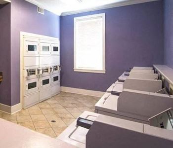 laundry room onsite at Haven North East, Atlanta